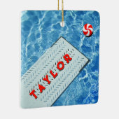 Personalisiertes Tauchen Keramik Keramikornament (Rechts)