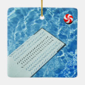 Personalisiertes Tauchen Keramik Keramikornament (Rückseite)