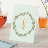 Personalisiertes Taufzeichen Sockelschild (In Situ)