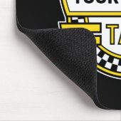 Personalisiertes Taxi-Zeichenmousepad Mousepad (Ecke)