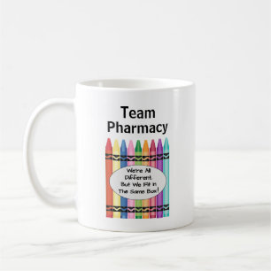 Personalisiertes Team Pharmacy Kaffeetasse