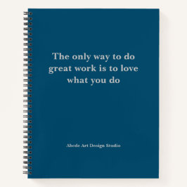 Personalisiertes Team Slogan-Adressbuch Notizblock