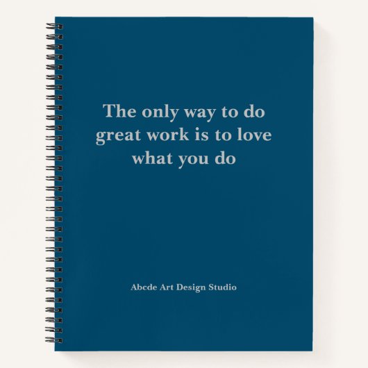 Personalisiertes Team Slogan-Adressbuch Notizblock (Vorderseite)