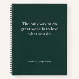 Personalisiertes Team Slogan-Adressbuch Notizblock