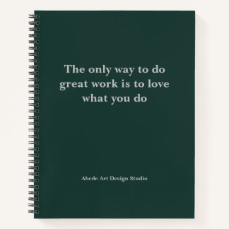 Personalisiertes Team Slogan-Adressbuch Notizblock