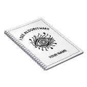 Personalisiertes Technik-Notizbuch mit individuell Notizblock (Rechte Seite)