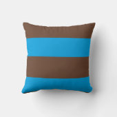 Personalisiertes Teddy Bear Baby Boy Kinderzimmer Kissen (Rückseite)