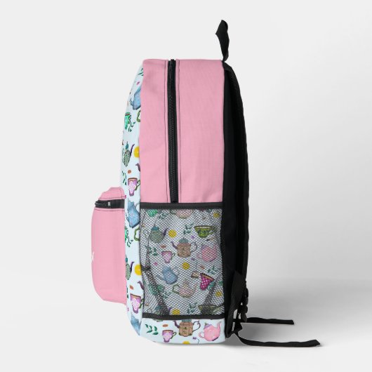 Personalisiertes Tee-Party Bedruckter Rucksack (Rechts)