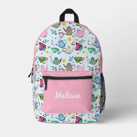 Personalisiertes Tee-Party Bedruckter Rucksack (Vorderseite)