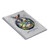 Personalisiertes Teenager Hexenzeitschrift Grimoir Notizblock (Rechte Seite)