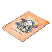 Personalisiertes Teenager Hexenzeitschrift Grimoir Notizblock (Linke Seite)