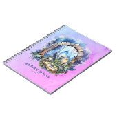 Personalisiertes Teenager Hexenzeitschrift Grimoir Notizblock (Linke Seite)