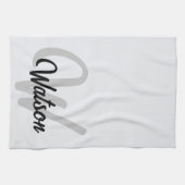 Personalisiertes Teetuch, Personalisiertes Geschir Geschirrtuch (Horizontal)