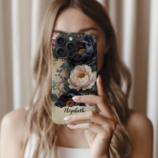 Personalisiertes Telefongehäuse Dunkle Lila Peongs Case-Mate iPhone Hülle