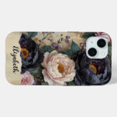 Personalisiertes Telefongehäuse Dunkle Lila Peongs Case-Mate iPhone Hülle (Rückseite (Horizontal))