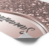 Personalisiertes Telefonhandbuch Poster (Ecke)