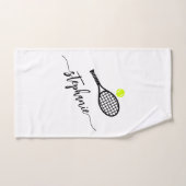 Personalisiertes Tennis Skript Handtuch (Handtuch)