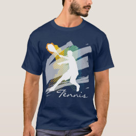 Personalisiertes Tennis-T-Shirt für Männer T-Shirt