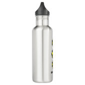 Personalisiertes Tennisgetränk Wasserflasche 24 oz Edelstahlflasche (Links)