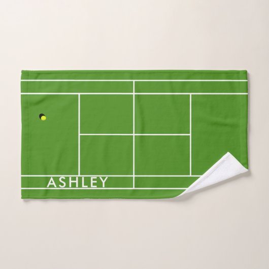 Personalisiertes Tennishandtuch Handtuch (Handtuch)