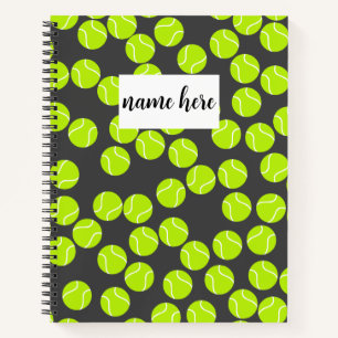 Personalisiertes TennisNotebook Notizblock