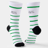 Personalisiertes Tennisspiel Socken (Gewinkelt)