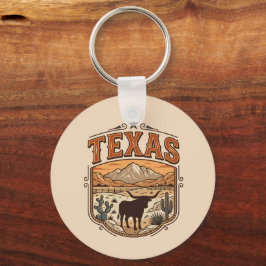 Personalisiertes Texas-Schlüsselanhänger Schlüsselanhänger
