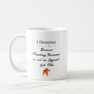Personalisiertes Thanksgiving-Geschenk für Bibliot Kaffeetasse