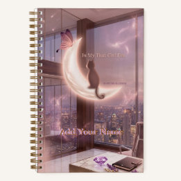 Personalisiertes That Girl Era Manifestations-Jour Notizblock