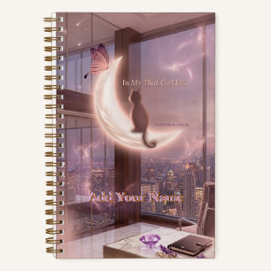 Personalisiertes That Girl Era Manifestations-Jour Notizblock