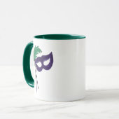 Personalisiertes Theater Lehrer Masquerade Maske Tasse (Vorderseite Links)