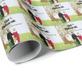 Personalisiertes Thema Eid Mubarak Free Palestine Geschenkpapier (Rolleneckpunkt)