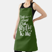 Personalisiertes Thema Golf Funny Golf Birdie Pun Schürze (InSitu)