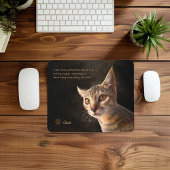 Personalisiertes Tier-Foto Cat Dog Benutzerdefinie Mousepad