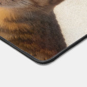 Personalisiertes Tier Foto Katzenmatte Vorlagenübe Schreibtischunterlage (Ecke)