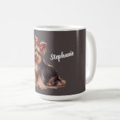 Personalisiertes Tier Kaffeetasse (VorderseiteRechts)