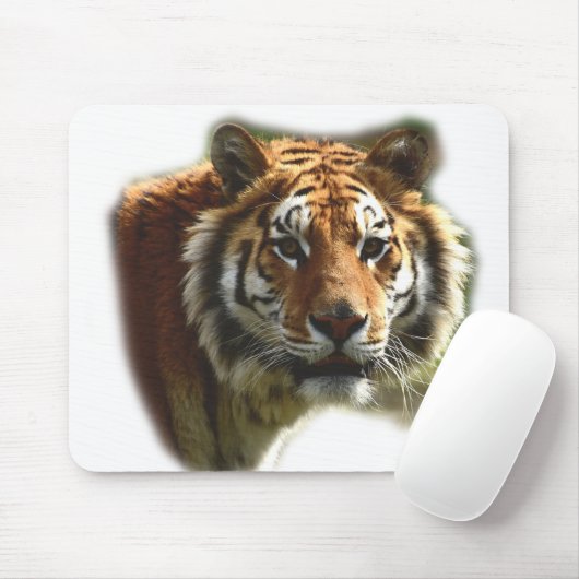 Personalisiertes Tiger Wildtier Mousepad (Mit Mouse)