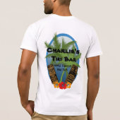 Personalisiertes Tiki Bar-Shirt T-Shirt (Rückseite)