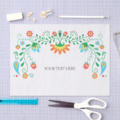 Personalisiertes Tissue Paper Seidenpapier (Handwerk)