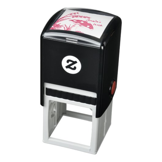 Personalisiertes Toadstool Buchungsplatte Permastempel (Produkt)