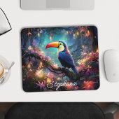 Personalisiertes Toucan Paradies Mousepad