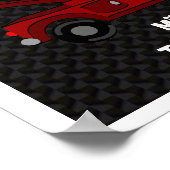 Personalisiertes Towtruck Poster (Ecke)