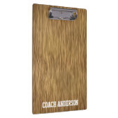 Personalisiertes Trainer-Klemmbrett auf Klemmbrett (Rechts)