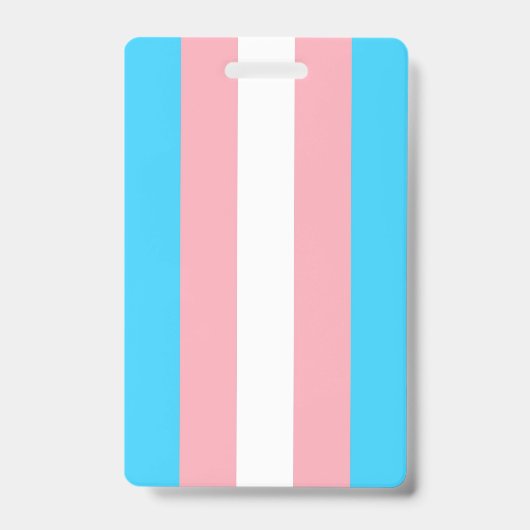 Personalisiertes Transgender-Flag Ausweis (Vorderseite)