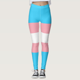 Personalisiertes Transgender-Flag Leggings