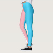 Personalisiertes Transgender-Flag Leggings (Links)