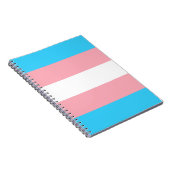 Personalisiertes Transgender-Flag Notizblock (Rechte Seite)