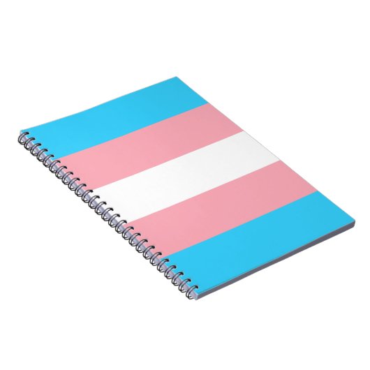 Personalisiertes Transgender-Flag Notizblock (Rechte Seite)
