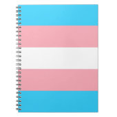 Personalisiertes Transgender-Flag Notizblock (Vorderseite)