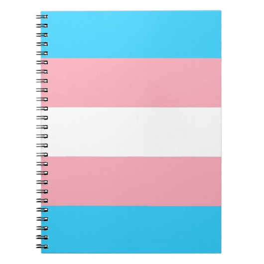Personalisiertes Transgender-Flag Notizblock (Vorderseite)